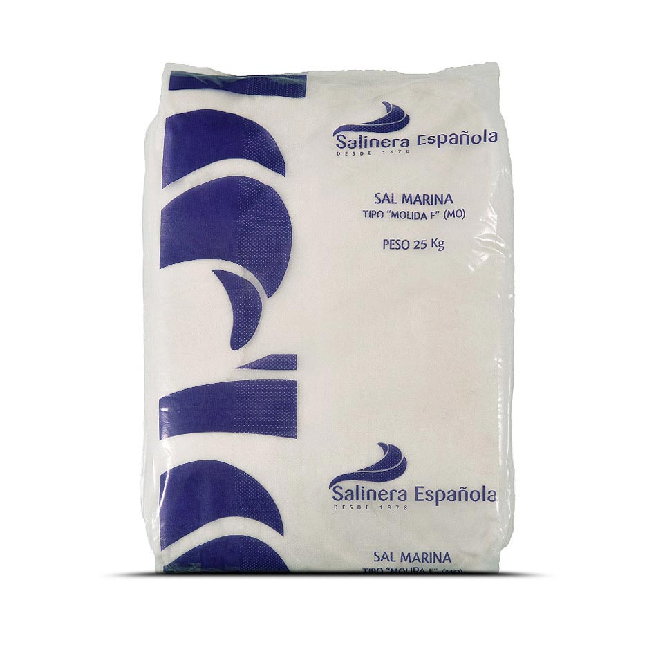 Sal molida F saco de 25kg